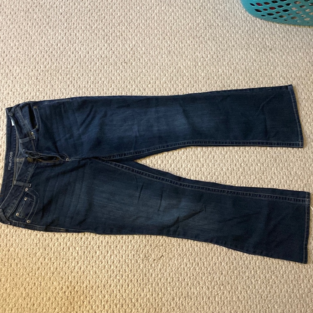 Flare bottom jeans